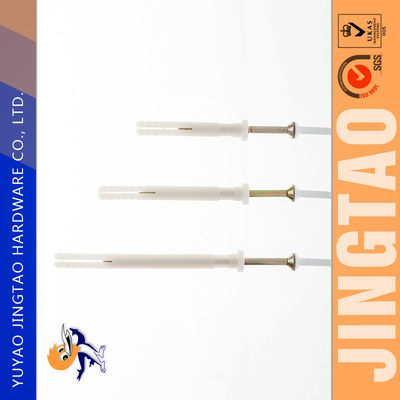 OEM Nylon Concrete Drive Anchors Cylinder Head Nylon Hammer Fixings