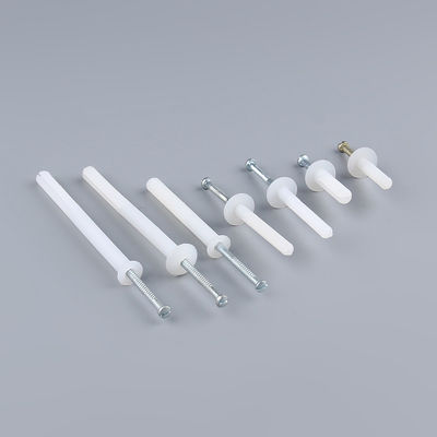 OEM / ODM Plastic Nail In Anchors Nylon Nail Drive Anchor White