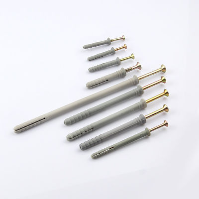PA Nylon Nail Drive Concrete Anchor With Countersunk Head Pre Assembled