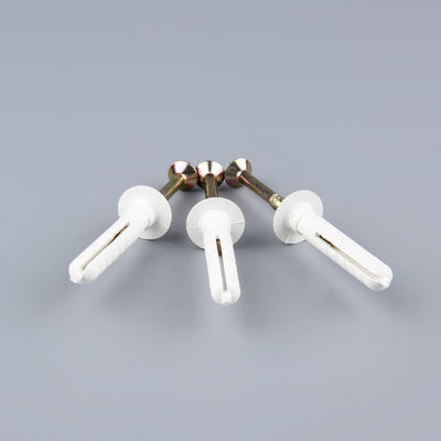 Customized Nylon Hammer Drive Anchor Mushroom Head With Screw Nail