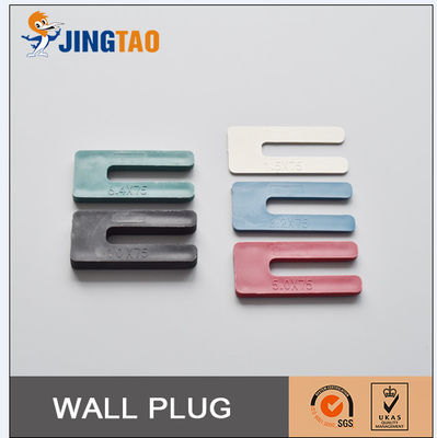 Colorful Plastic Packers U Type Door And Window Shims PP Material