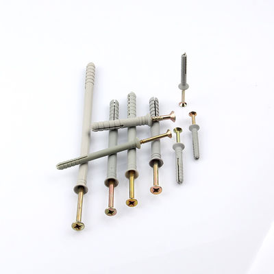 OEM / ODM Self Screw Nylon Anchor 8MM Expanding Plastic Screw Anchors