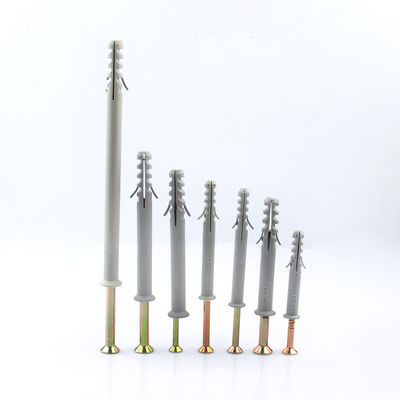 Building Nylon Frame Anchors High Grade Nylon Hammer Fixing Anchor Screw