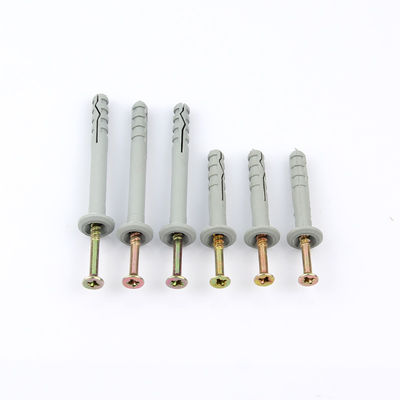 Steel Metal Drywall Plugs 6mm X 60mm Wall Plug Anchor For Concrete